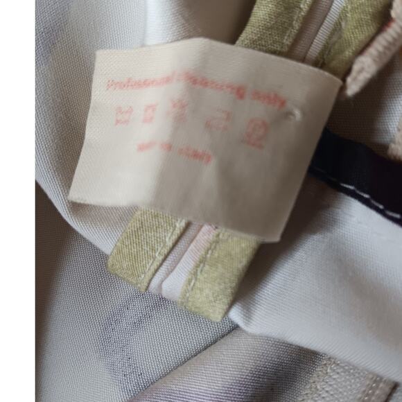 NEW MARNI A-Line High Waist Skirt Size 2 Stained Glass Design Knee Mid Length - Picture 7 of 9